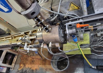 Extruderanlage für Lichtwellenleiter Ummantelung