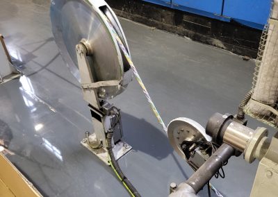 Kabelzugmaschine für Glasfasermontage